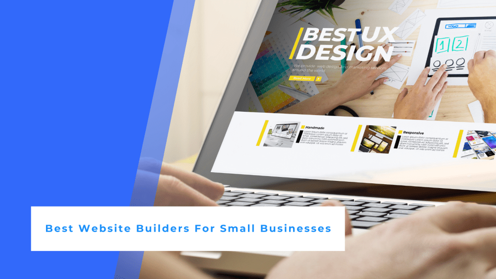 An entrepreneur choosing the best small business website builder to get started