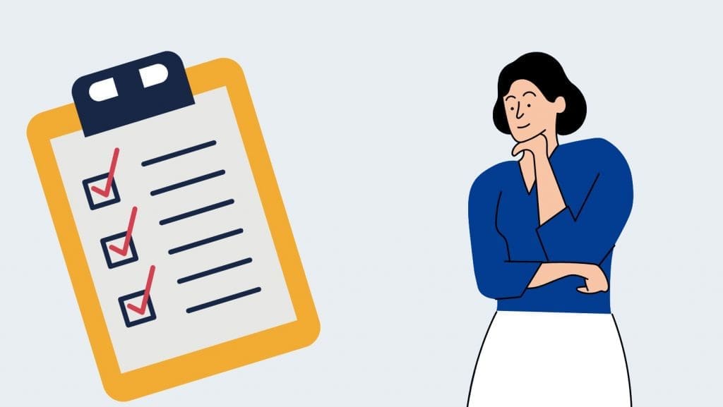 a woman thinking of a niche to start an online business