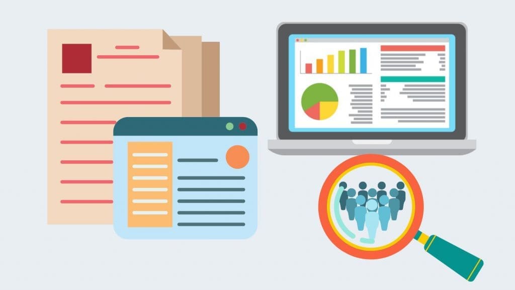 images of things that visualizes researching for target market before we start an online business