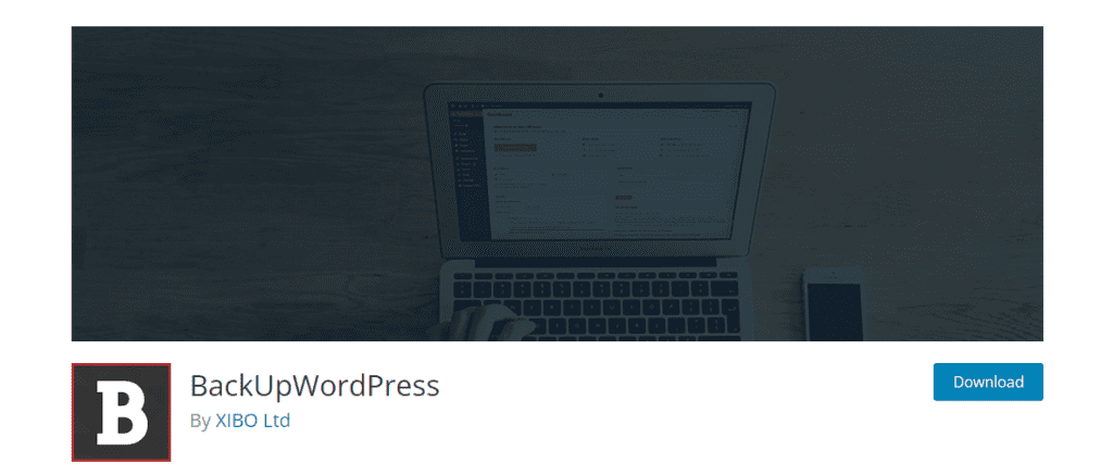 Screenshot of BackUpWordPress in WordPress repository