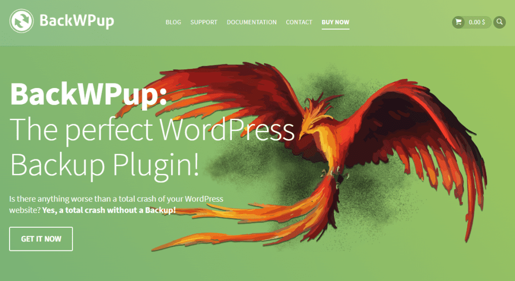 BackWPup website screenshot