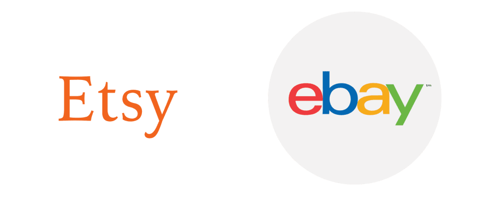 Etsy and eBay's logo