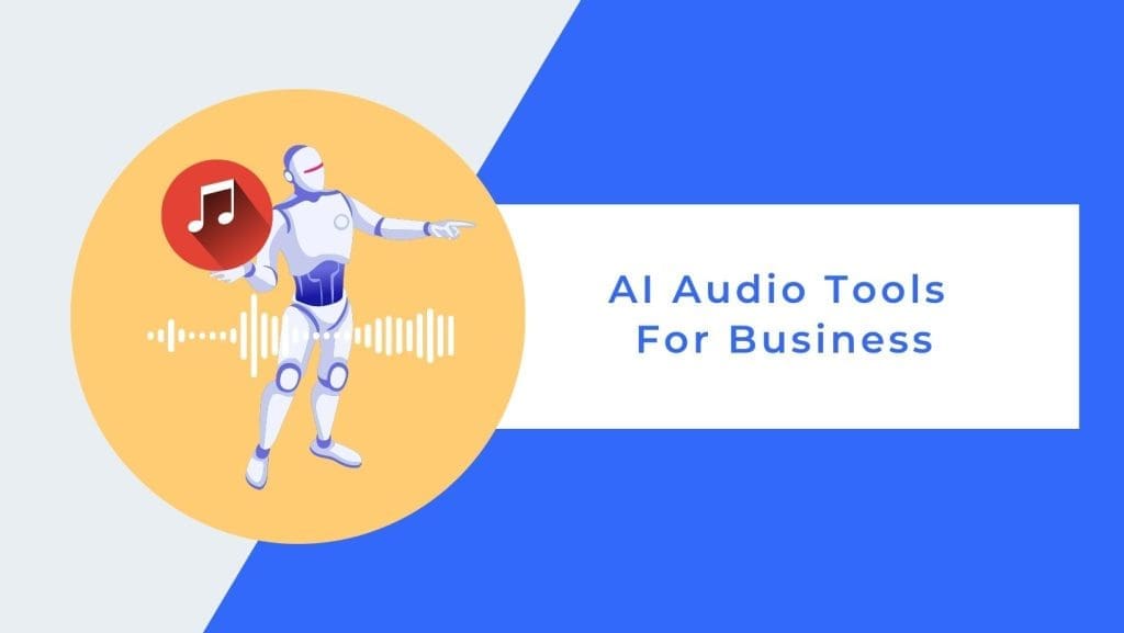 AI robot with music note