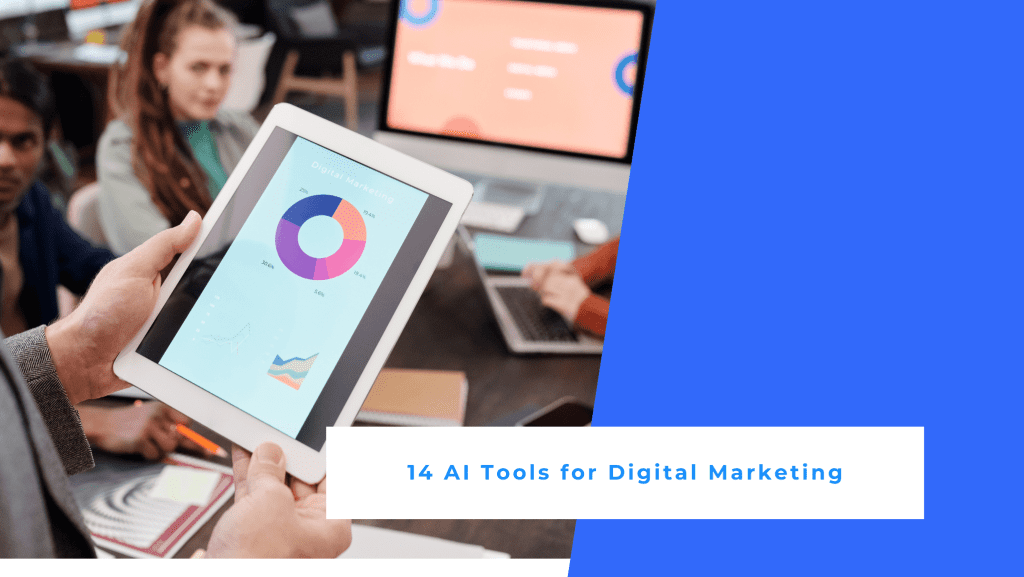 Digital marketers deciding to use AI tools for their business.