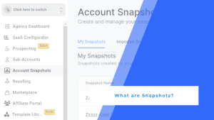 ZedNow Snapshot marketing tool screenshot