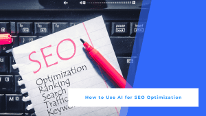 Pen and paper with list of things that can be done when how to use AI foe SEO is learned.