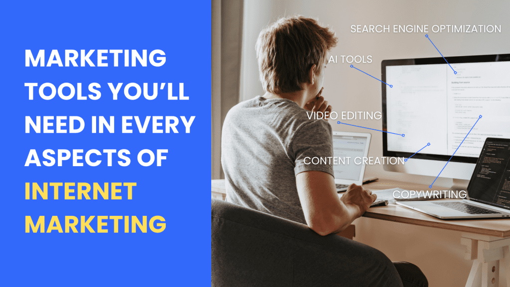 A marketer trying to find out the best marketing tools for small businesses in every aspect of marketing.