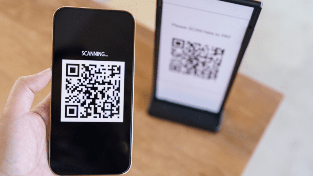 QR code for easy sending of reviews in ZedNow