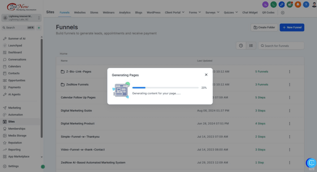 How to build a sales funnel - Generating Sales Funnel