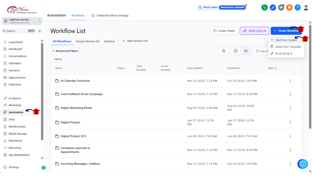 Step-by-Step to Send Automated Text Messages in GHL
