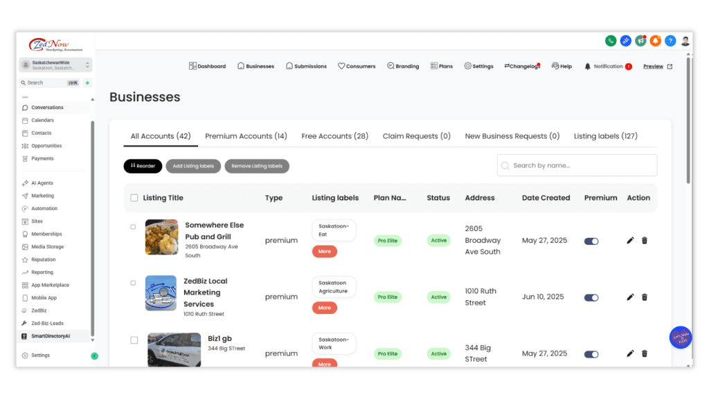 Build a Directory Website with AI using SmartDirectoryAI