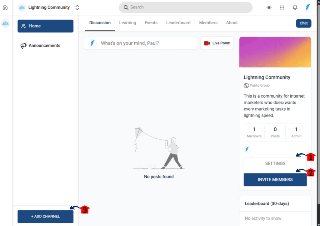 Manage and Create a Community Site